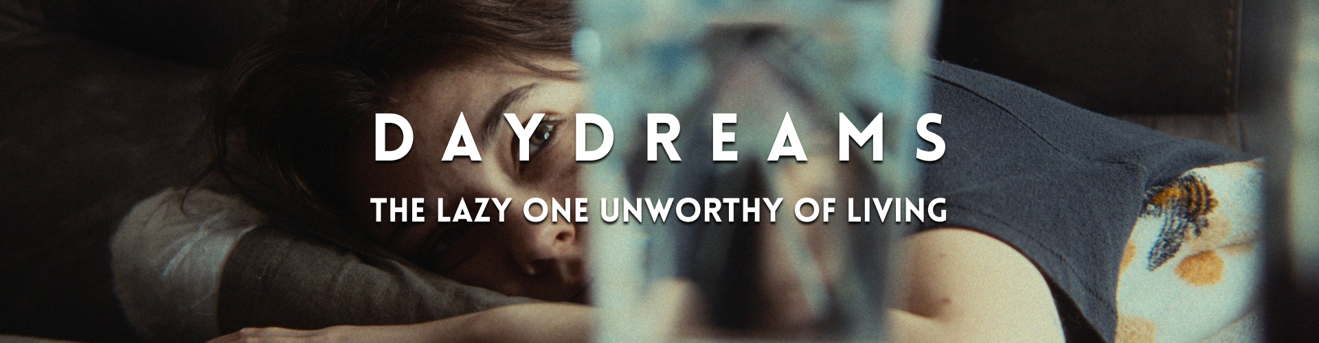 Daydreams, Haley looking into the camera with the logo slowly fading in and out